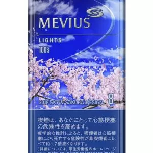 Сигареты Mevius Sky & Sakura 100's Lights